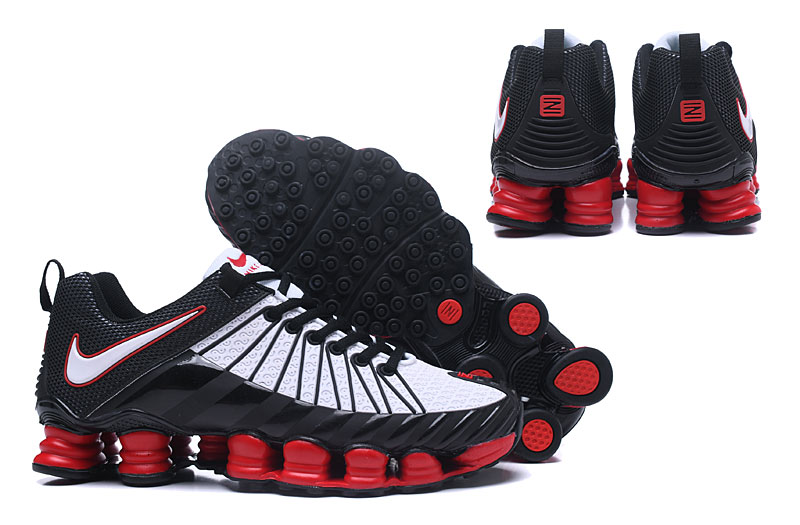 Men Nike Shox TLX White Black Red Shoes